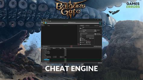 baldur's gate cheat engine